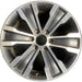 20" ARMADA 17 20x8, , , Platinum Original OEM Wheel Rim - MACHINED BLACK - Front View
