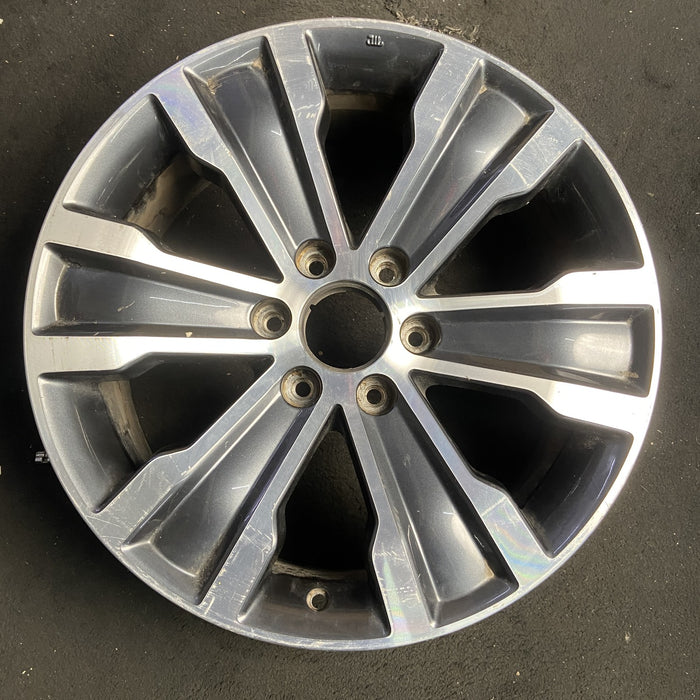 20" ARMADA 17 20x8, , , Platinum Original OEM Wheel Rim - MACHINED BLACK - Additional View