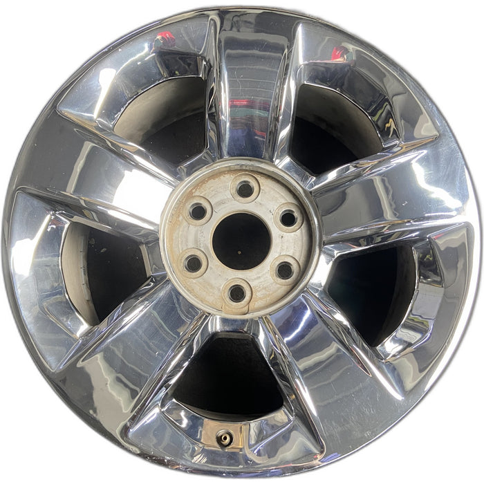 20" SIERRA 1500 PICKUP 19 classic , 20x9, 5 spoke, covered lug nuts, Original - Front View