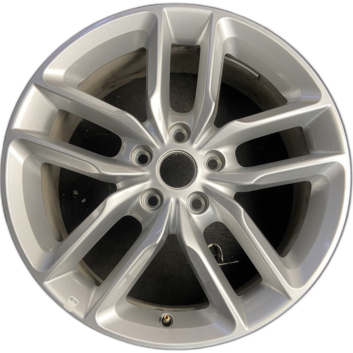 20" DURANGO 21 20x8, , double spoke, silver Original OEM Wheel Rim - Front View