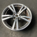 19" BMW 330e 21-24 19x8, , V spoke Original OEM Wheel Rim - MACHINED CHARCOAL - View 8