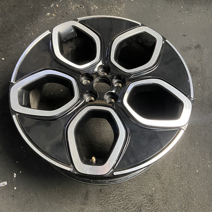 20" MUSTANG MACH-E 21-23 20x8, 5 spoke Original OEM Wheel Rim - MACHINED BLACK - View 7