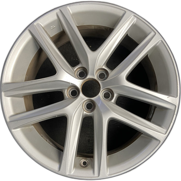 17" LEXUS CT200H 14 17x7 , , Original OEM Wheel Rim - SILVER - Front View