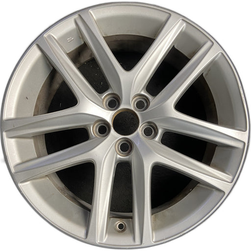 17" LEXUS CT200H 14 17x7 , , Original OEM Wheel Rim - SILVER - Front View