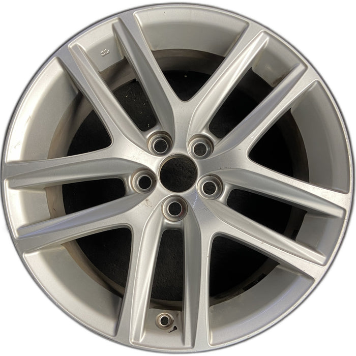 17" LEXUS CT200H 14 17x7 , , Original OEM Wheel Rim - SILVER - Front View