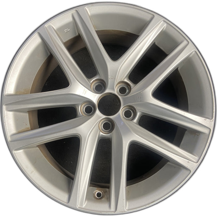 17" LEXUS CT200H 14 17x7 , , Original OEM Wheel Rim - SILVER - Front View