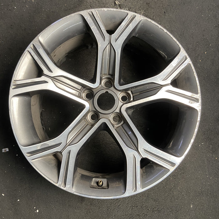 19" STINGER 18-19 19x8 Original OEM Wheel Rim - MACHINED CHARCOAL - Additional View