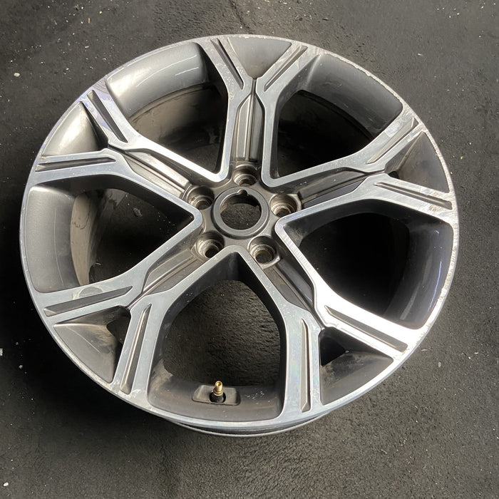 19" STINGER 18-19 19x8 Original OEM Wheel Rim - MACHINED CHARCOAL - View 7