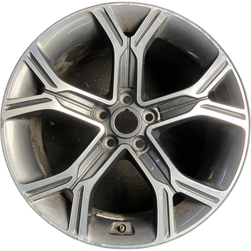 19" STINGER 18-19 19x8.5 Original OEM Wheel Rim - MACHINED CHARCOAL - Front View