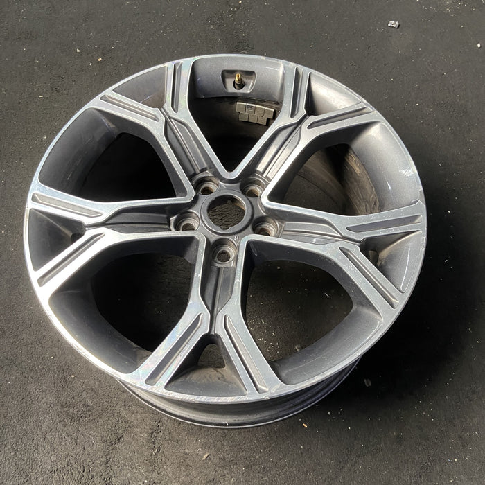 19" STINGER 18-19 19x8.5 Original OEM Wheel Rim - MACHINED CHARCOAL - View 8