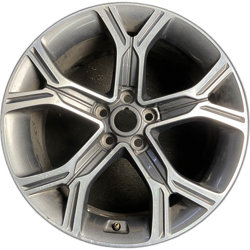 19" STINGER 18-19 19x8.5 Original OEM Wheel Rim - MACHINED CHARCOAL - Front View