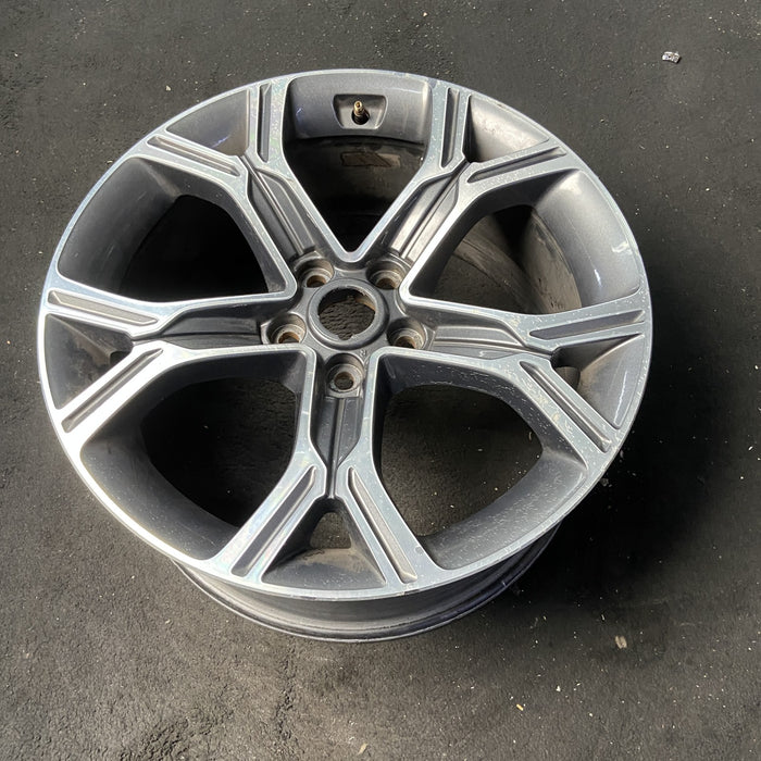 19" STINGER 18-19 19x8.5 Original OEM Wheel Rim - MACHINED CHARCOAL - View 8