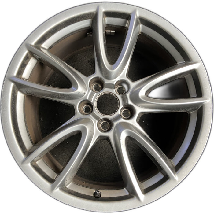 19" MUSTANG 11 19x9 , Original OEM Wheel Rim - Front View