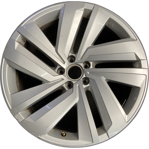 20" ATLAS 21 20x8, 5 spoke, double spoke, bent spoke Original OEM Wheel Rim - - Front View