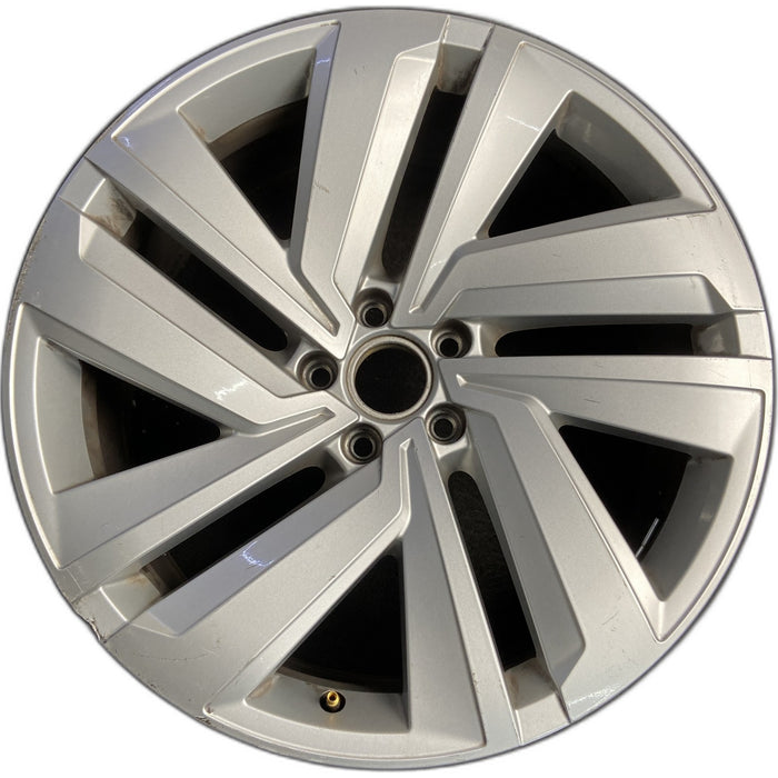 20" ATLAS 21 20x8, 5 spoke, double spoke, bent spoke Original OEM Wheel Rim - - Front View