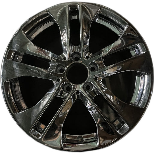 17" MERCEDES C-CLASS 12 204 Type; C250, 17x7.5, 10 spoke, w/o AMG; fluted - Front View