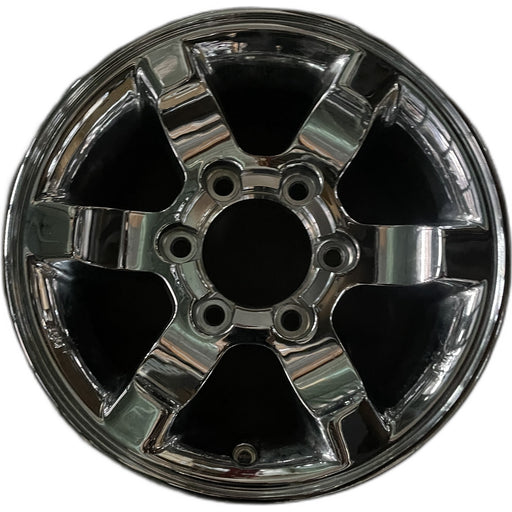 15" FRONTIER 01-04 15x7, alloy , arched flat spokes Original OEM Wheel Rim - - Front View