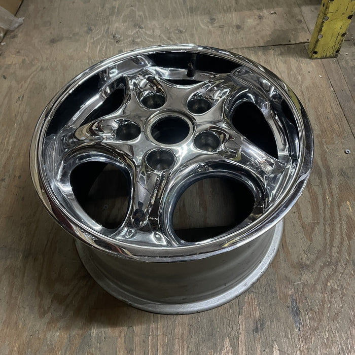 16" PORSCHE 911 95 16x9 Original OEM Wheel Rim - CHROME - View 8
