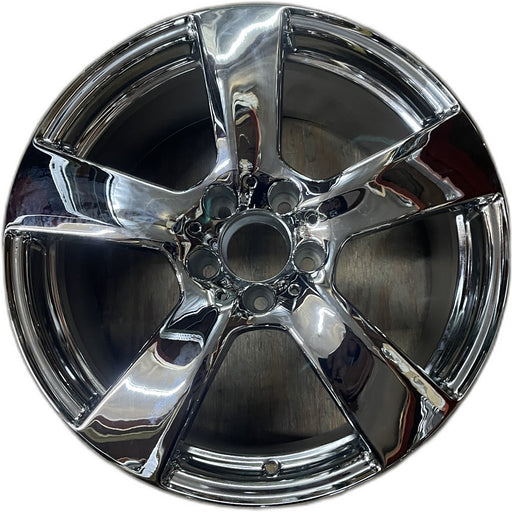 18" MERCEDES E-CLASS 10 212 Type, , E350, 18x9, 5 spoke Original OEM Wheel Rim - - Front View