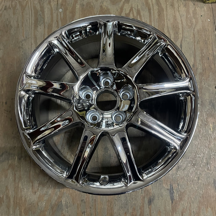 17" AUDI A6 04-06 17x7.5 , 9 spoke, exposed lug nuts Original OEM Wheel Rim - - Additional View
