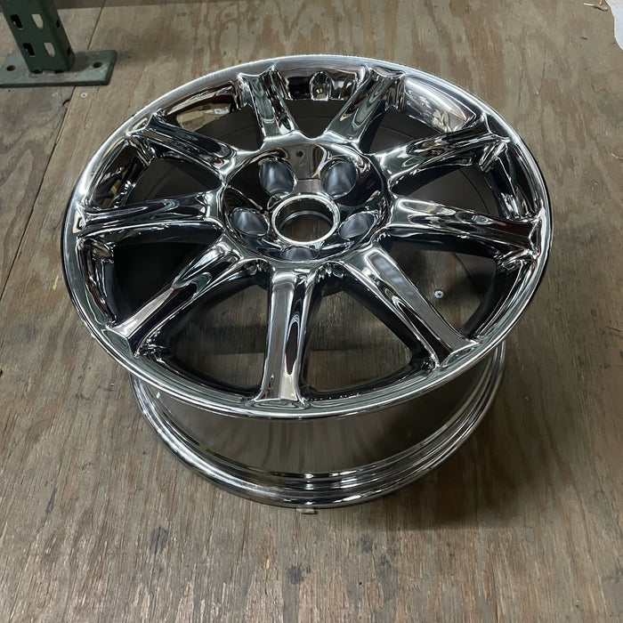 17" AUDI A6 04-06 17x7.5 , 9 spoke, exposed lug nuts Original OEM Wheel Rim - - View 8