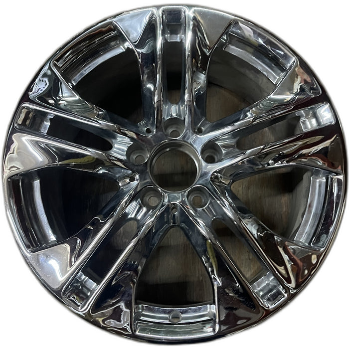 17" MERCEDES E-CLASS 10 212 Type, , E350, 17x8 Original OEM Wheel Rim - CHROME - Front View