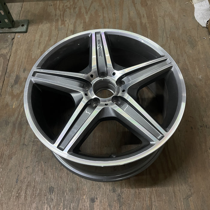 18" MERCEDES CLK 07 209 Type; CLK63, , 18x8 Original OEM Wheel Rim - MACHINED - View 7
