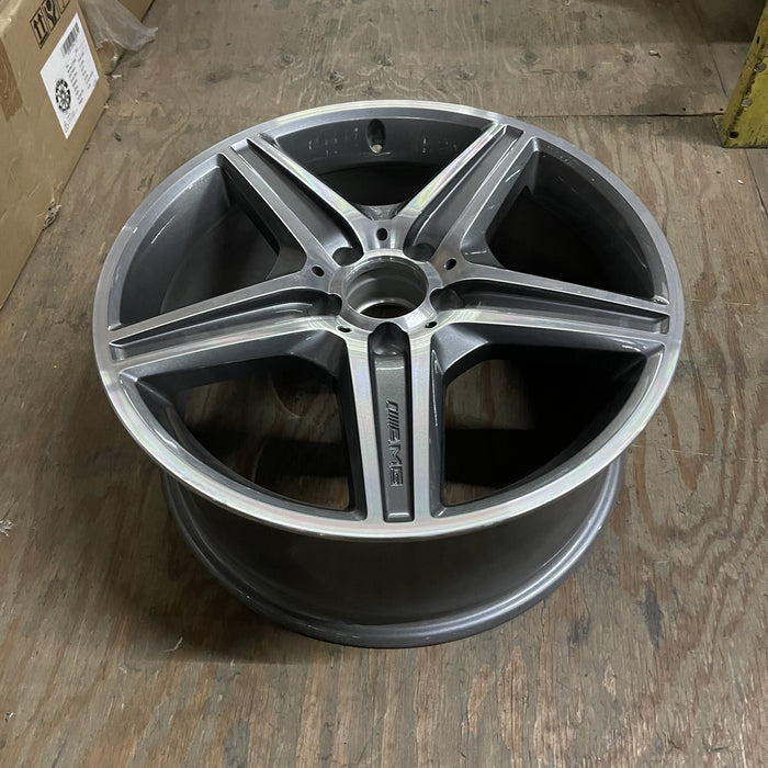 18" MERCEDES CLK 07 209 Type; CLK63, , 18x8 Original OEM Wheel Rim - MACHINED - View 8