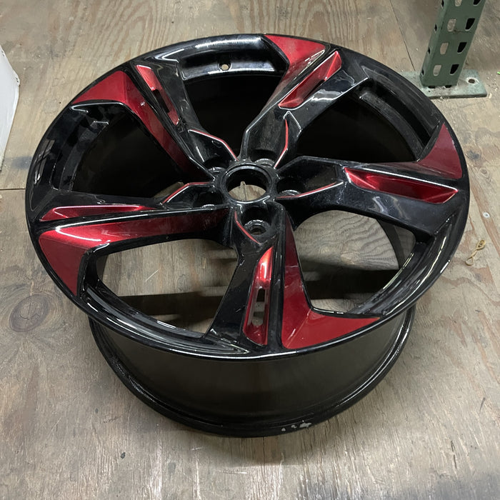 20" CAMARO 19-24 20x9.5, 5 twisted split spoke, black Original OEM Wheel Rim - View 8