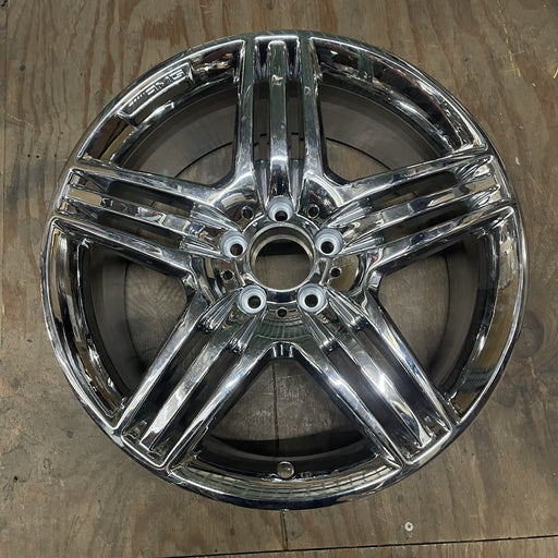 19" MERCEDES CL-CLASS 12 216 Type; CL550, 19x8.5 Original OEM Wheel Rim - CHROME - Additional View