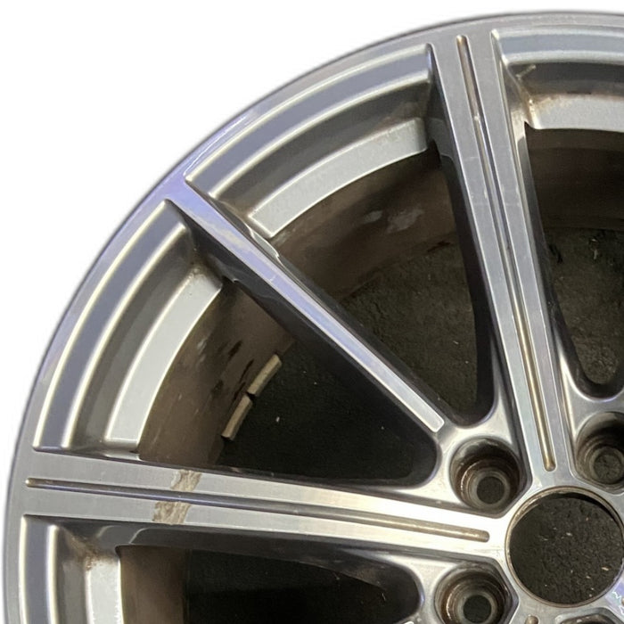 19" MERCEDES S-CLASS 08 230 Type; SL55, 19x9.5, 1 piece Original OEM Wheel Rim - - Angle View