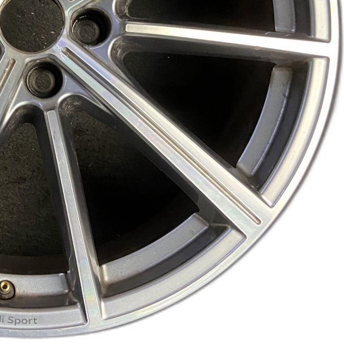 19" MERCEDES S-CLASS 08 230 Type; SL55, 19x9.5, 1 piece Original OEM Wheel Rim - - Close-Up Detail