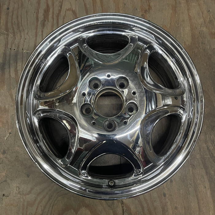 16" MERCEDES S-CLASS 96-97 140 Type, S320, 16x7.5, 6 hole Original OEM Wheel - Additional View