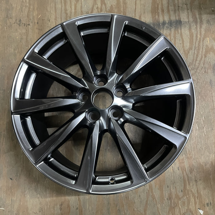 19" LEXUS IS-F 08-09 19x9 , , R., w/o polished Original OEM Wheel Rim - Additional View