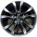 19" MAZDA 6 16 19x7.5 , , dark silver Original OEM Wheel Rim - Front View