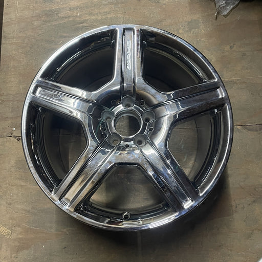 19" MERCEDES CL-CLASS 08-09 216 Type; CL550, 19x9.5, 5 spoke Original OEM Wheel - Additional View