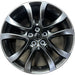 19" MAZDA 6 16 19x7.5 , , dark silver Original OEM Wheel Rim - Front View