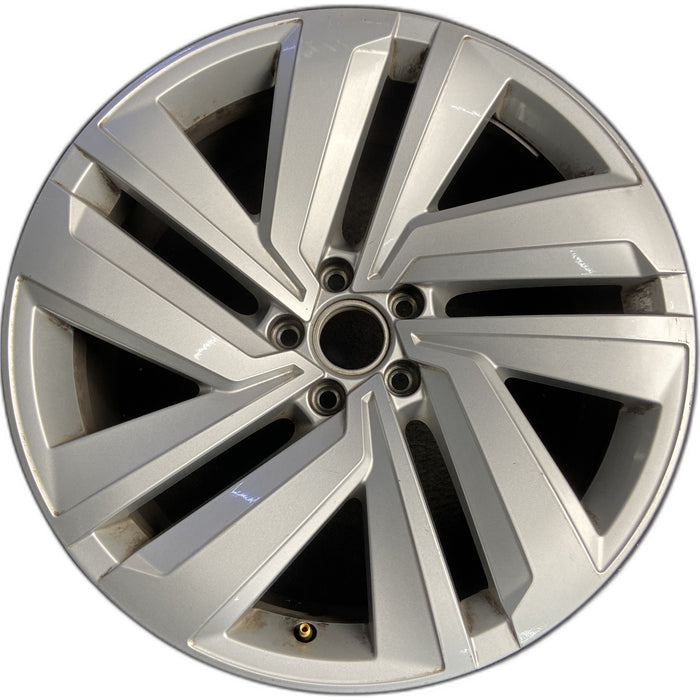 20" ATLAS 21 20x8, 5 spoke, double spoke, bent spoke Original OEM Wheel Rim - - Front View