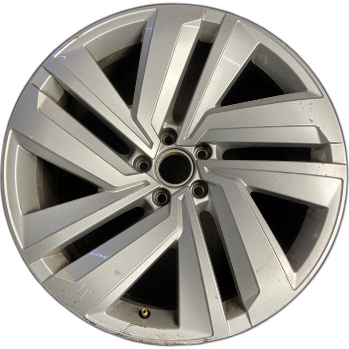 20" ATLAS 21 20x8, 5 spoke, double spoke, bent spoke Original OEM Wheel Rim - - Front View