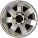 16" HUMMER H3 06 , 7 single spoke Original OEM Wheel Rim - CHROME - Front View