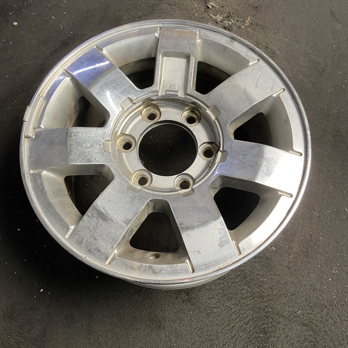 16" HUMMER H3 06 , 7 single spoke Original OEM Wheel Rim - CHROME - View 7