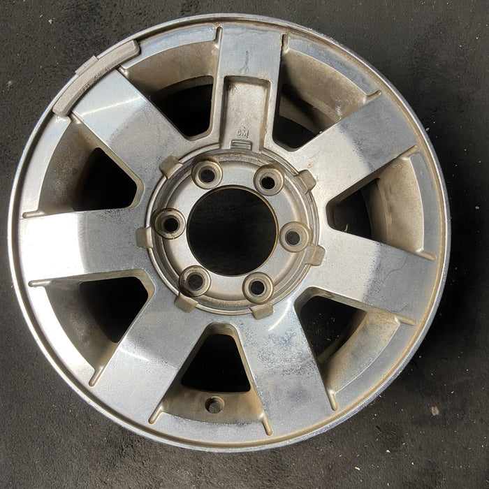 16" HUMMER H3 06 , 7 single spoke Original OEM Wheel Rim - CHROME - Additional View