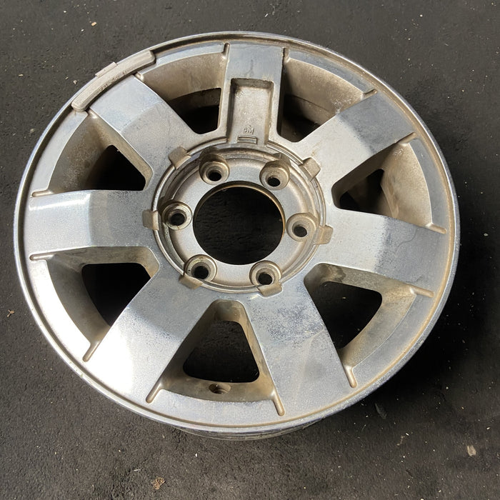 16" HUMMER H3 06 , 7 single spoke Original OEM Wheel Rim - CHROME - View 7