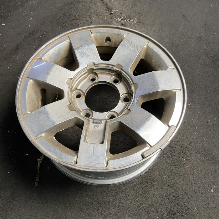 16" HUMMER H3 06 , 7 single spoke Original OEM Wheel Rim - CHROME - View 8