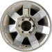 16" HUMMER H3 06 , 7 single spoke Original OEM Wheel Rim - CHROME - Front View