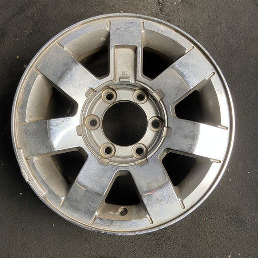 16" HUMMER H3 06 , 7 single spoke Original OEM Wheel Rim - CHROME - Additional View