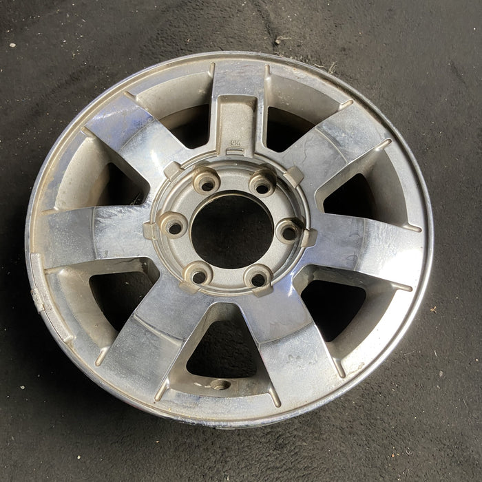 16" HUMMER H3 06 , 7 single spoke Original OEM Wheel Rim - CHROME - View 7