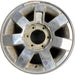 16" HUMMER H3 06 , 7 single spoke Original OEM Wheel Rim - CHROME - Front View