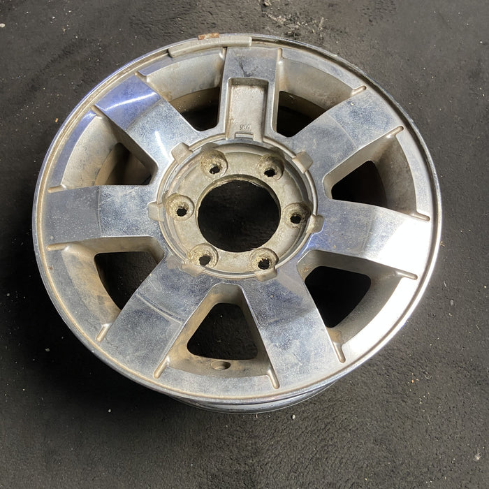 16" HUMMER H3 06 , 7 single spoke Original OEM Wheel Rim - CHROME - View 7