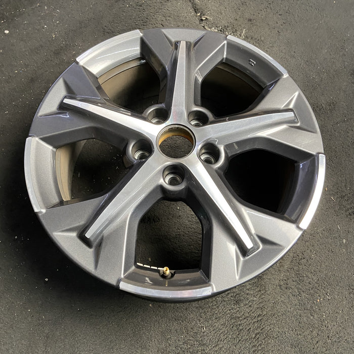 17" HR-V 23-25 17x6.5 , , Original OEM Wheel Rim - MACHINED GREY - View 7